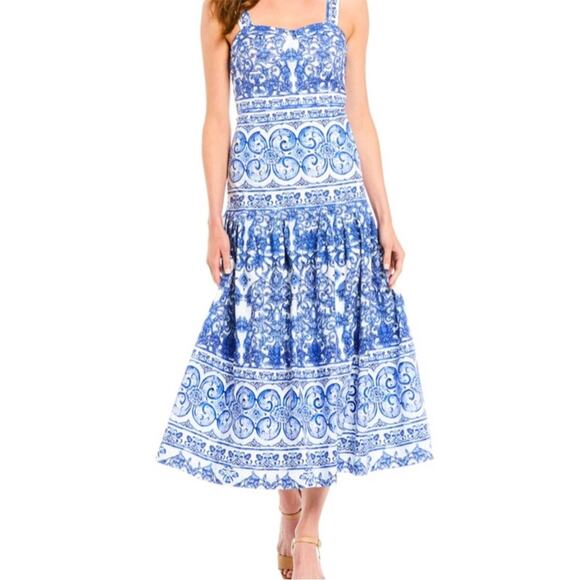 ANTONIO MELANI Dresses & Skirts - Antonio Melani Grecian Roman Tile Sun Dress